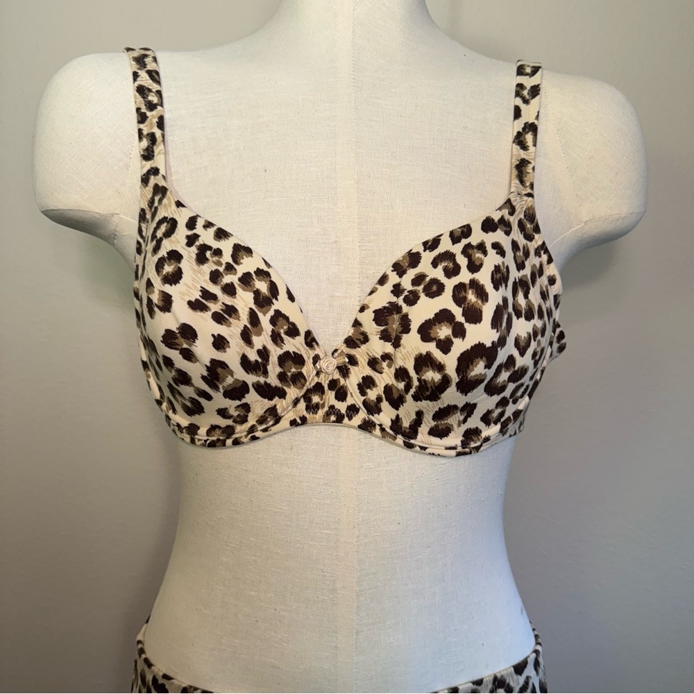 Leopard Print Women's Intimates Set - Picture 4 of 16